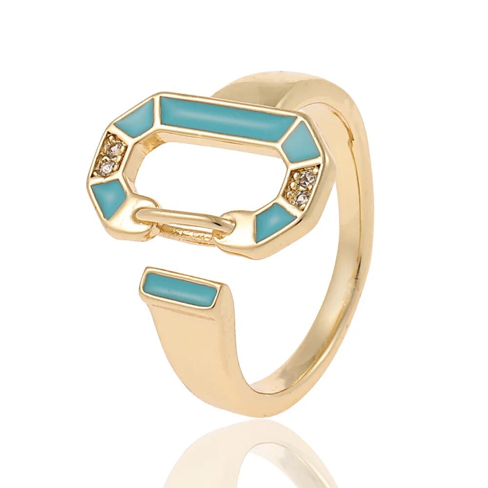 925 sterling verzilverde gekleurde ronde ringen