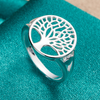 Levensboom ring in 925 sterling zilver