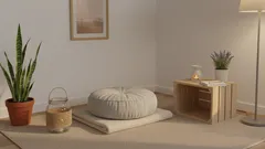 Jouw eigen meditatiehoek thuis: eenvoudig, goedkoop en sfeervol
