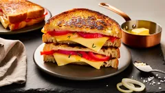 Deze hete toast is dé virale hit van de herfst: kaas smelt, ui knispert, klaar in 7 minuten