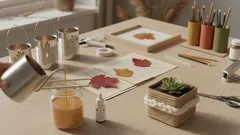 Uniek en duurzaam: herfstknutsels van oude en natuurlijke materialen