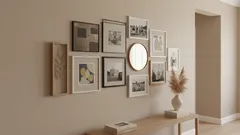 Zo maak je een persoonlijke wandgalerij met vintage vondsten en familiefoto's