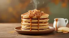 Gezonde appelpannenkoekjes met kaneel, perfect voor het ontbijt